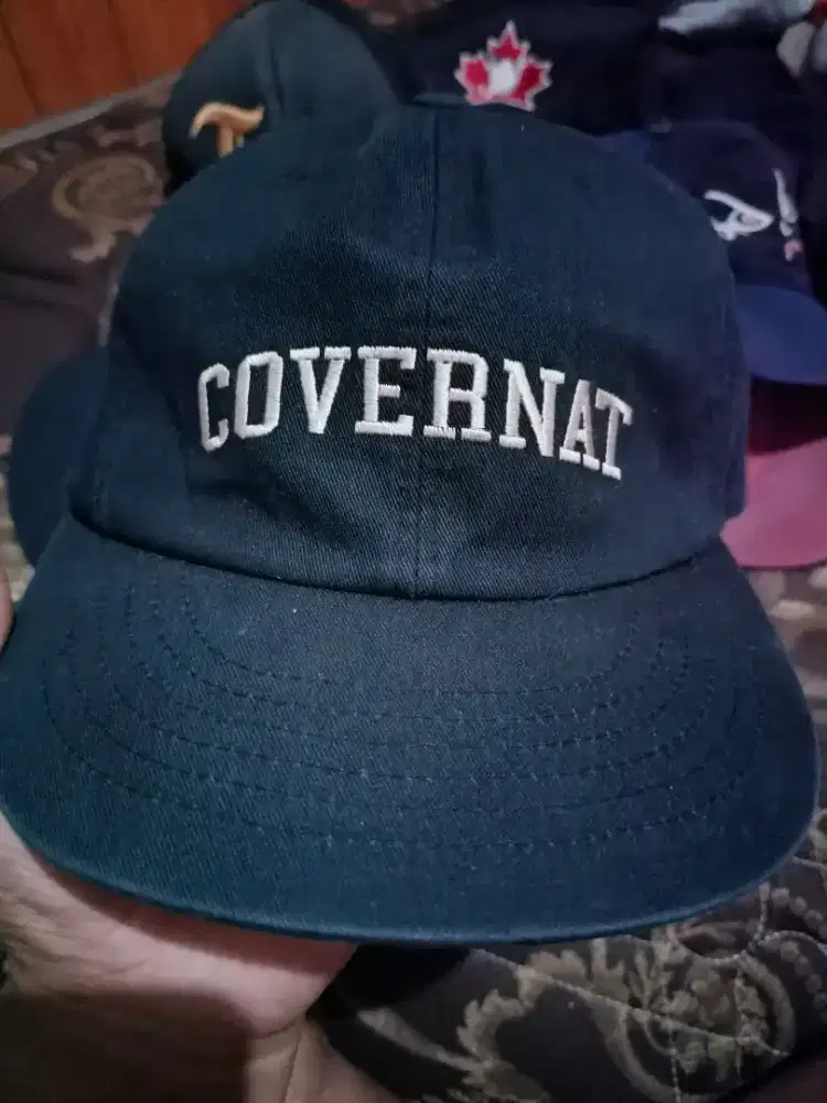 Topi COVERNAT Visor Pendek second branded Original