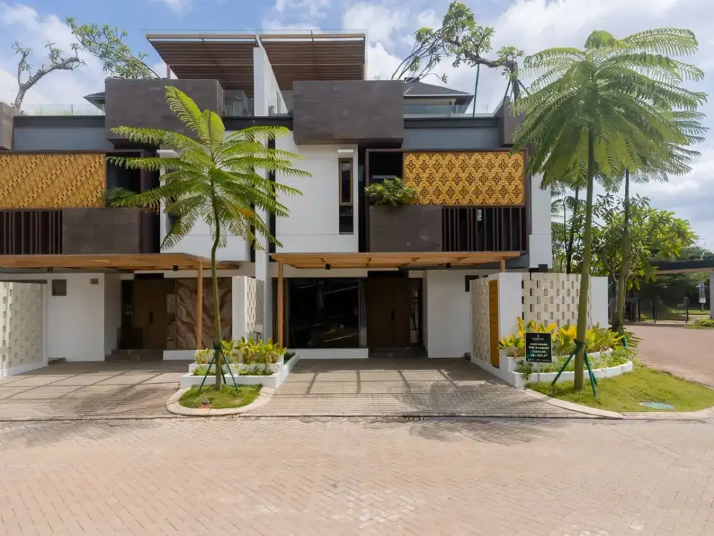 Siap huni rumah nuansa Bali di Jakarta Barat lengkap dengan Clubhouse sekelas resort freeppn