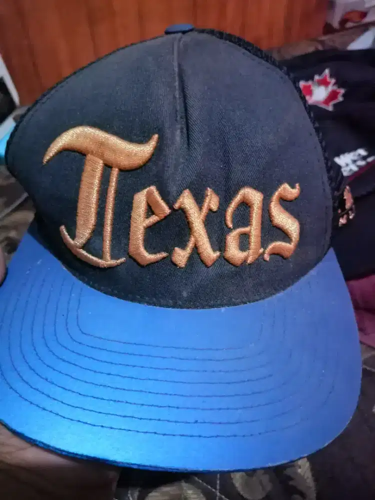 Topi Trucker/Jaring MLB TEXAS Second Branded ORIGINAL