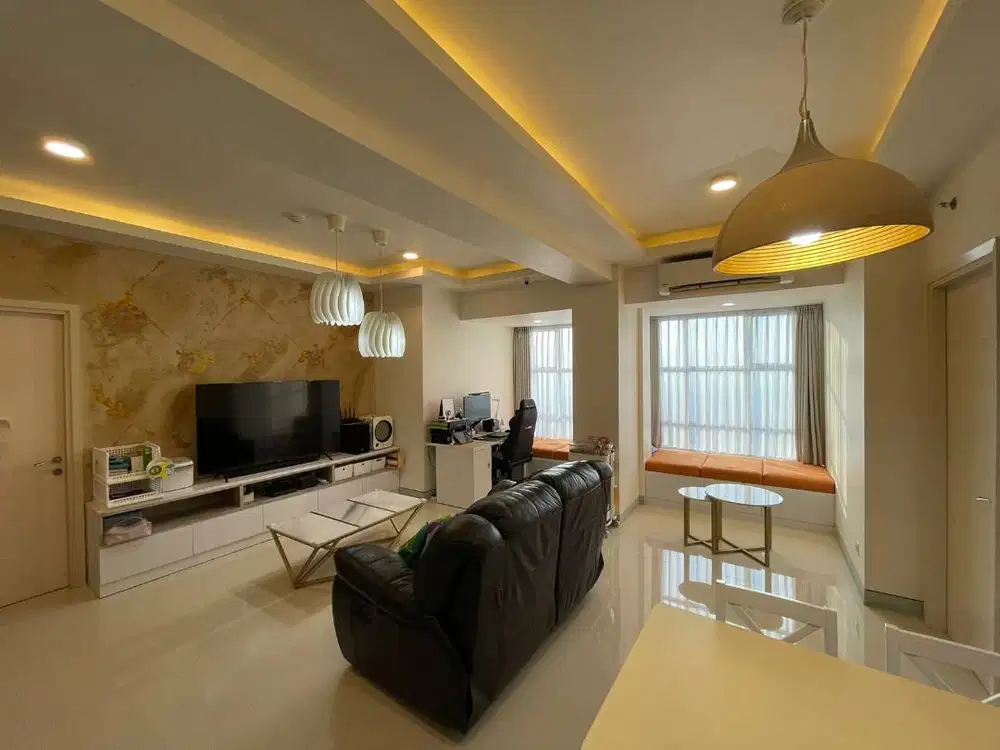 DIJUAL APARTEMEN BENSON 2BR 112m2 UNIT LANGKA FULL FURNISHED CITY VIEW
