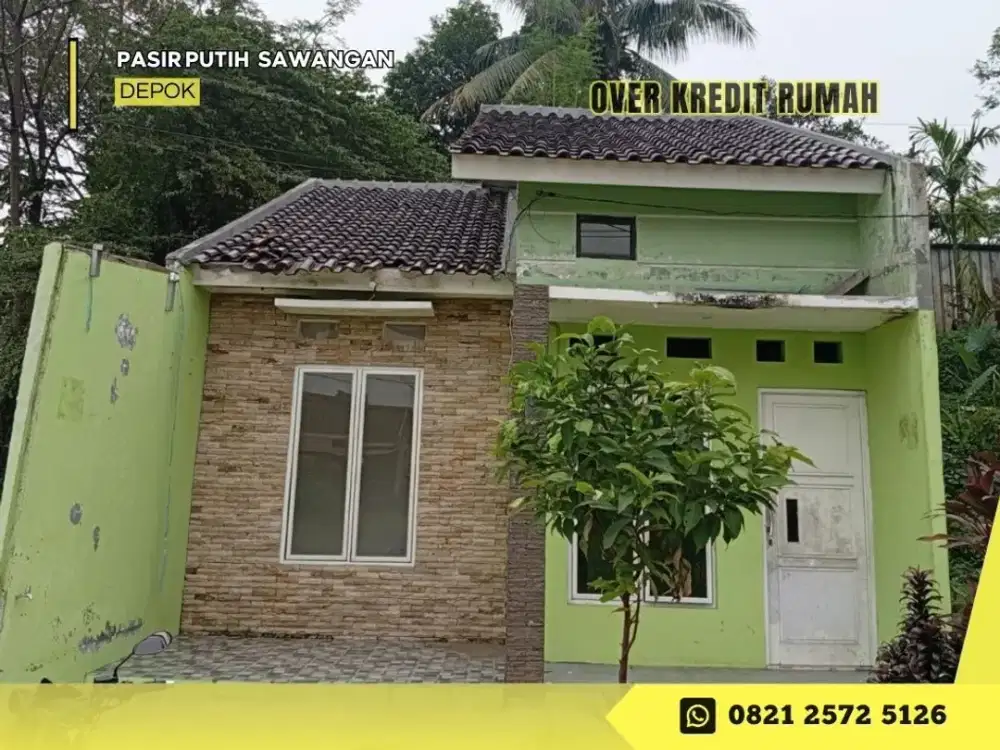 Over Kredit Rmh 69JT dkt Tol di Pesona Pasir Putih Residence Depok