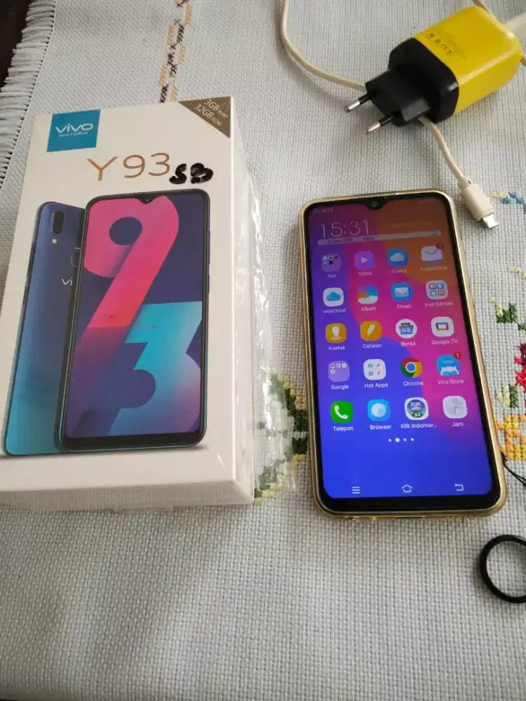 HP Vivo Y93 mulus lengkap