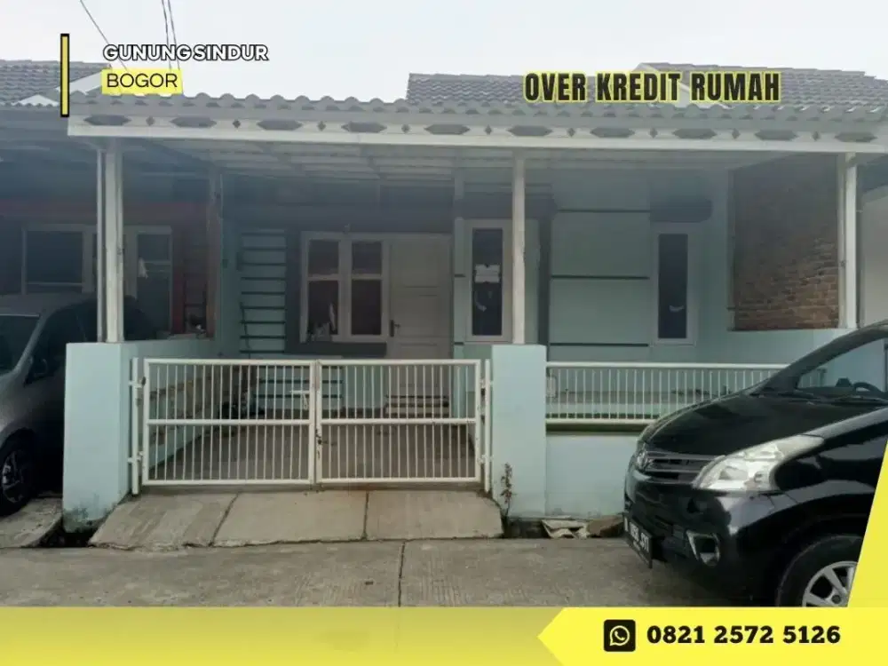 Rumah Over Kredit dkt Stasiun 89JT di Perum Grand Bukit Dago