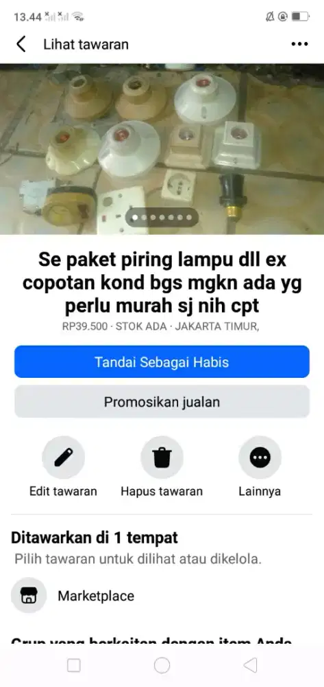 Se paket piting lampu dll kond bgs ex copotan mgkn perlu murah sj cpt