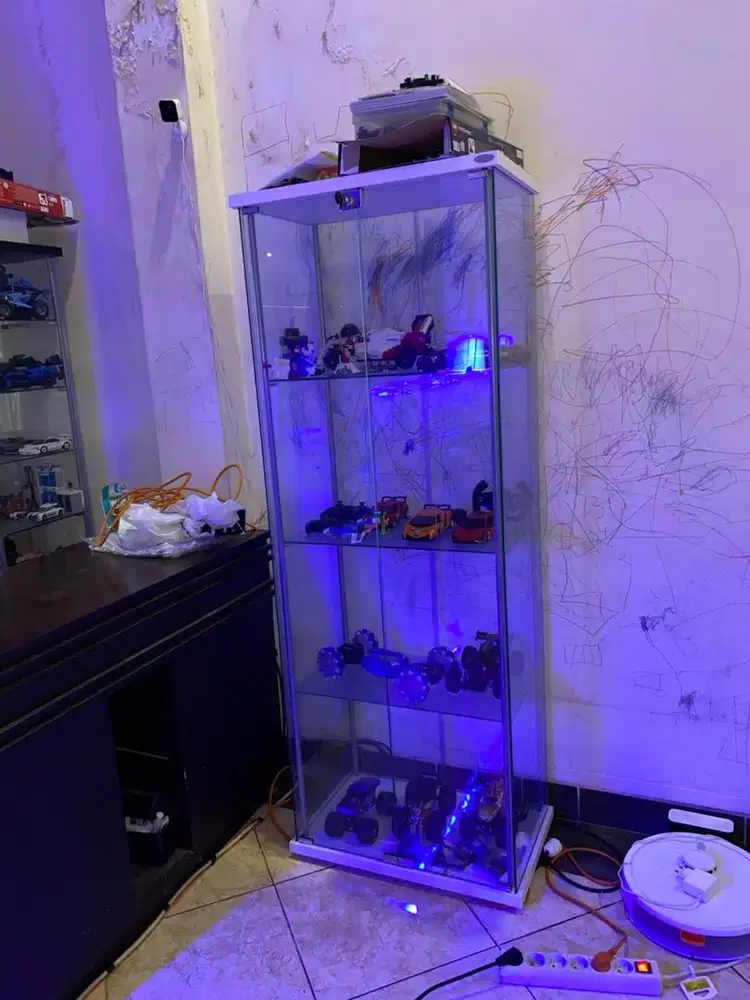 Ex Informa Rak Kaca 4 tingkat