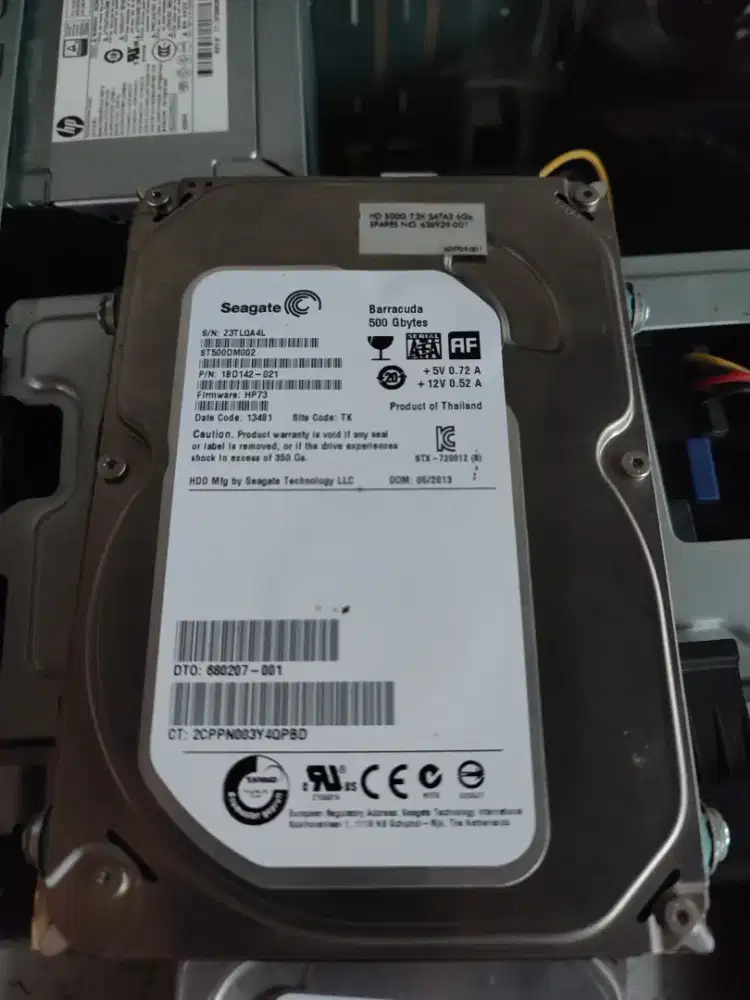 Harddisk PC Seagate 500 GB