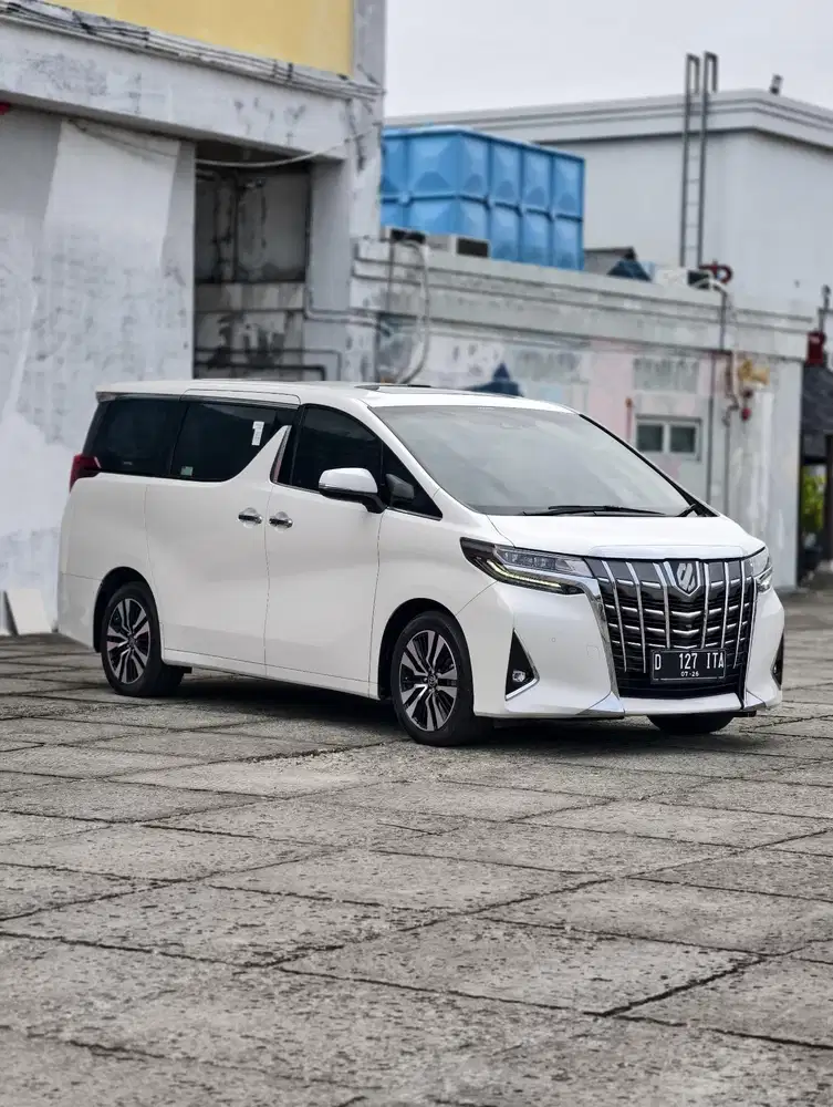 KM LOW!! TOYOTA ALPHARD TRANSFORMER 2.5 G ATPM NIK 2021 / 2022