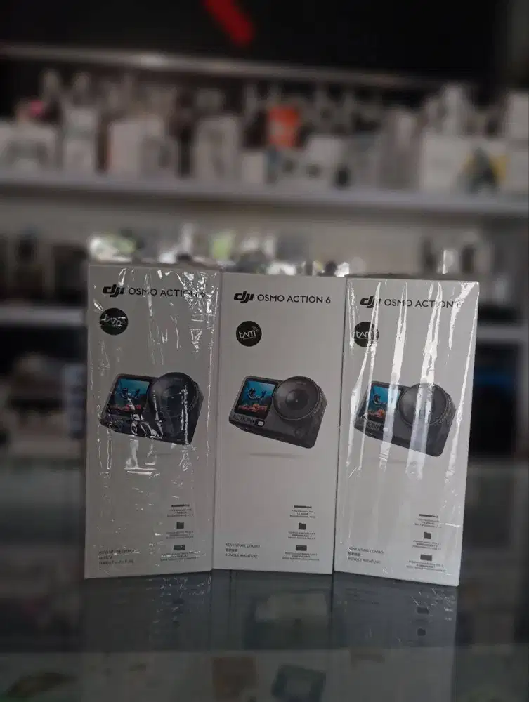 DJI Osmo Action 6 - Action Camera 1/1.1-Inch Square Sensor - Adventure