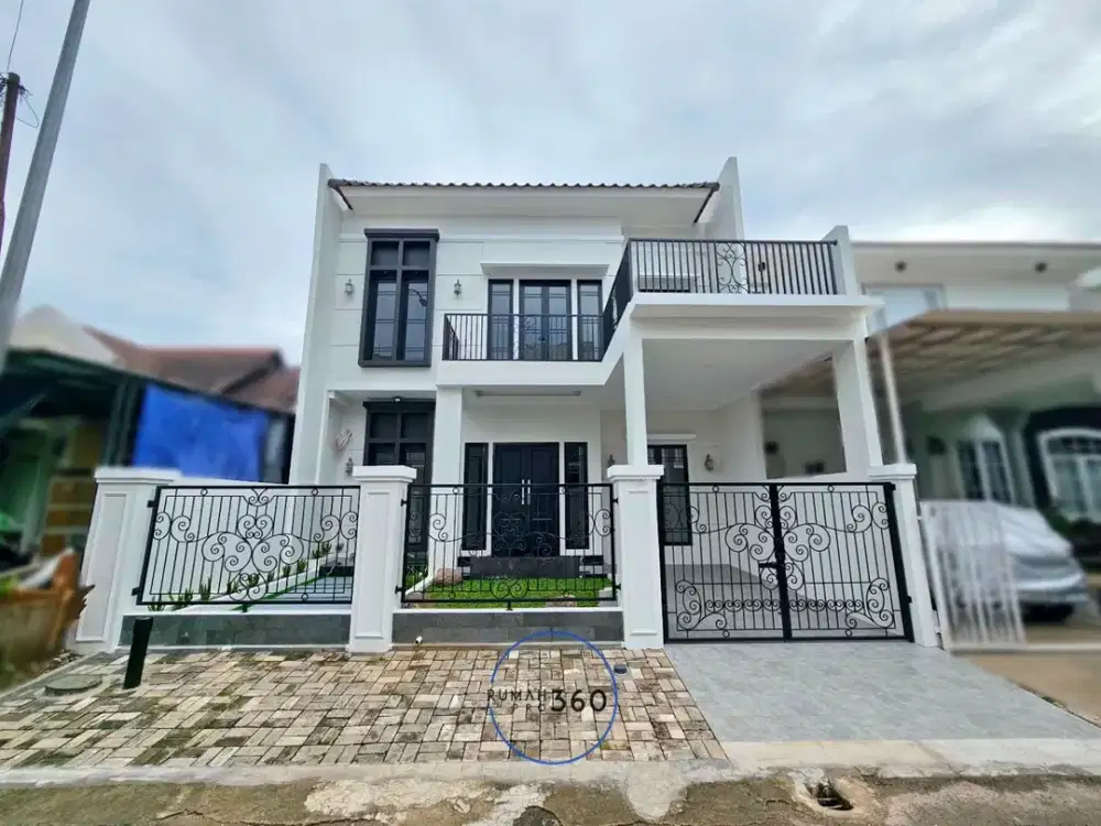 Jual Rumah Baru Klasik Minimalis Taman Chrysant Bsd Tangerang TC12