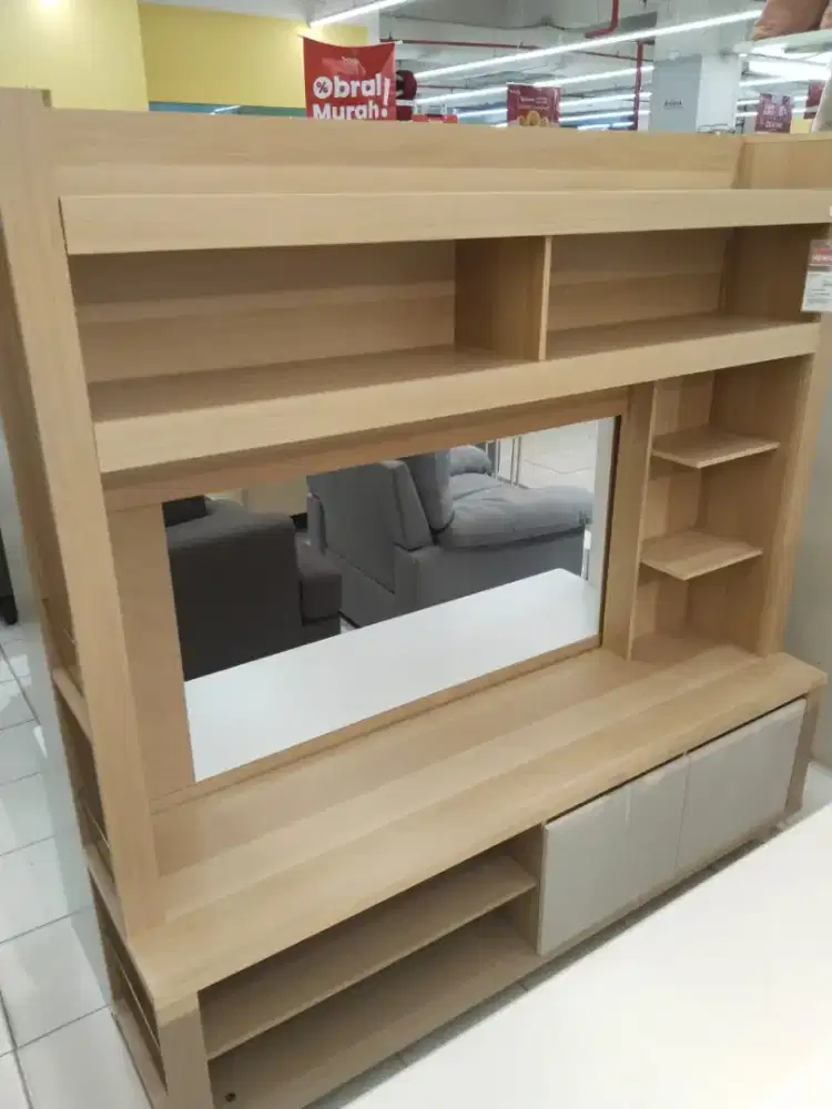 Set lemari tv Boris entertainment