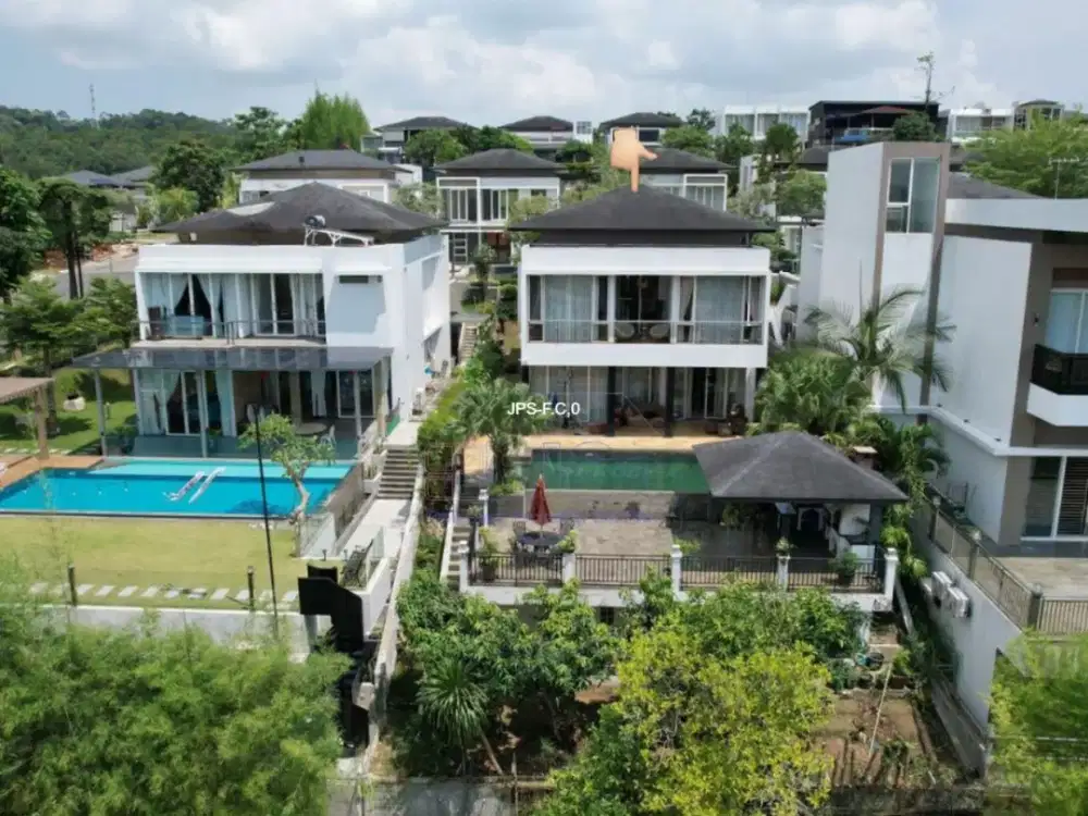 Rumah Mewah 2 Lantai Full Furnish – The Home Southlink Blok K No. 37, Batam View Golf Belakang Rumah | Row Jalan Besar