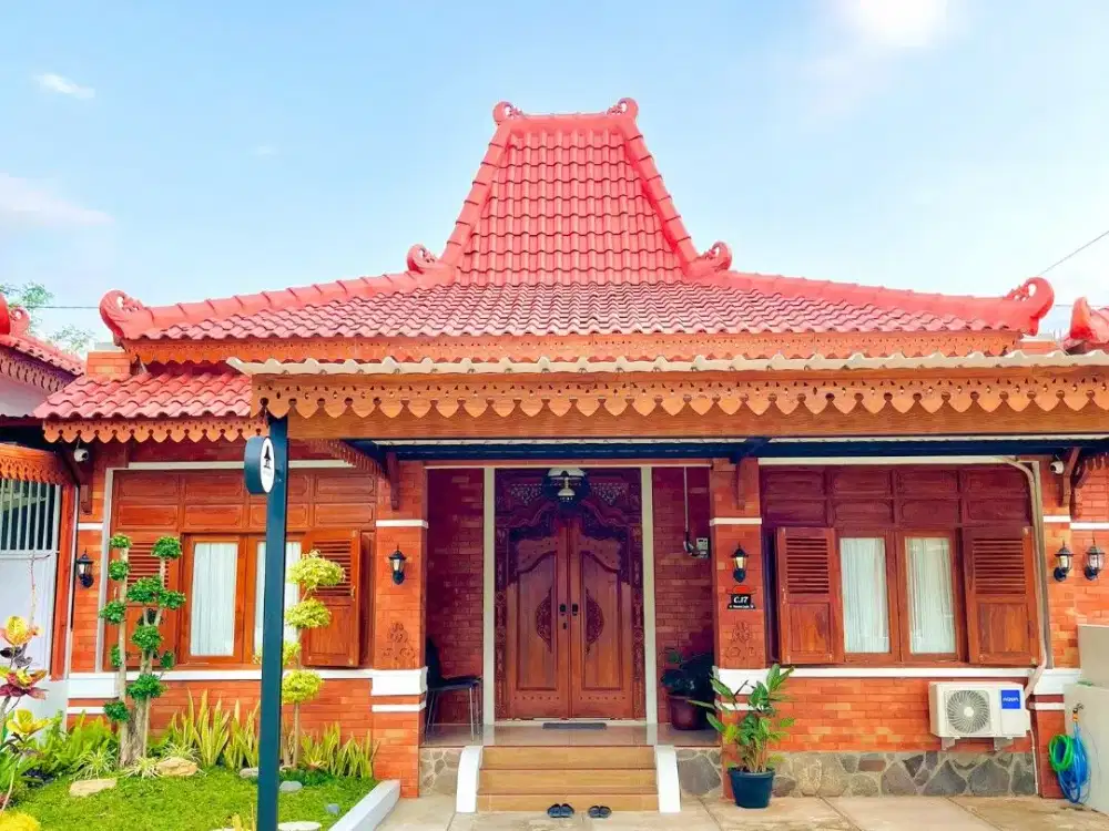 Heritage Joglo Modern View Taman, Promo Akhir Tahun Dekat Jogja