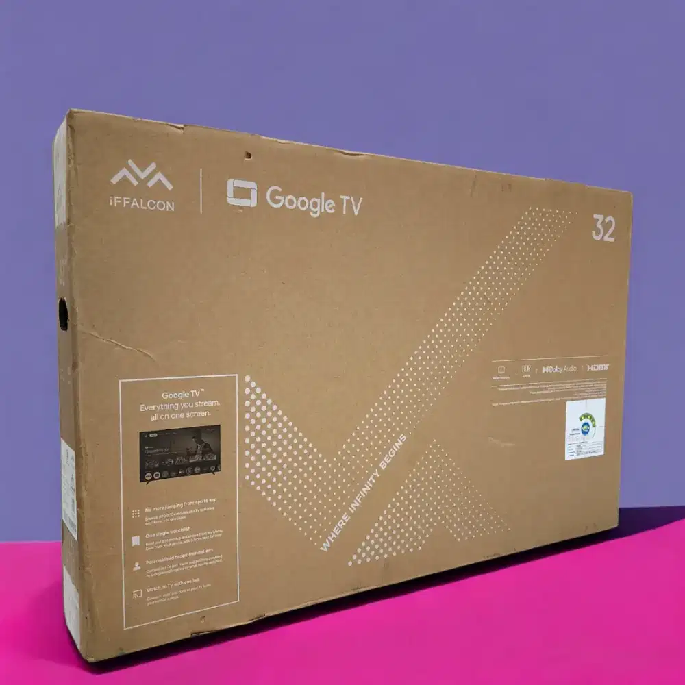 TV Android TCL iFFALCON 32inci - masih baru boss