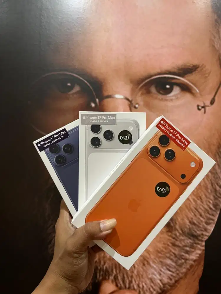 iPHONE 17 PRO MAX 256GB NEW GARANSI RESMI TAM