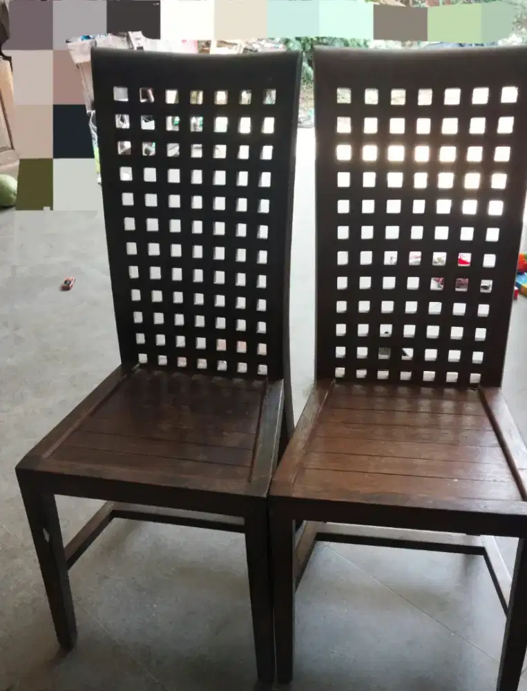 Sepasang Kursi Jati.Lawas