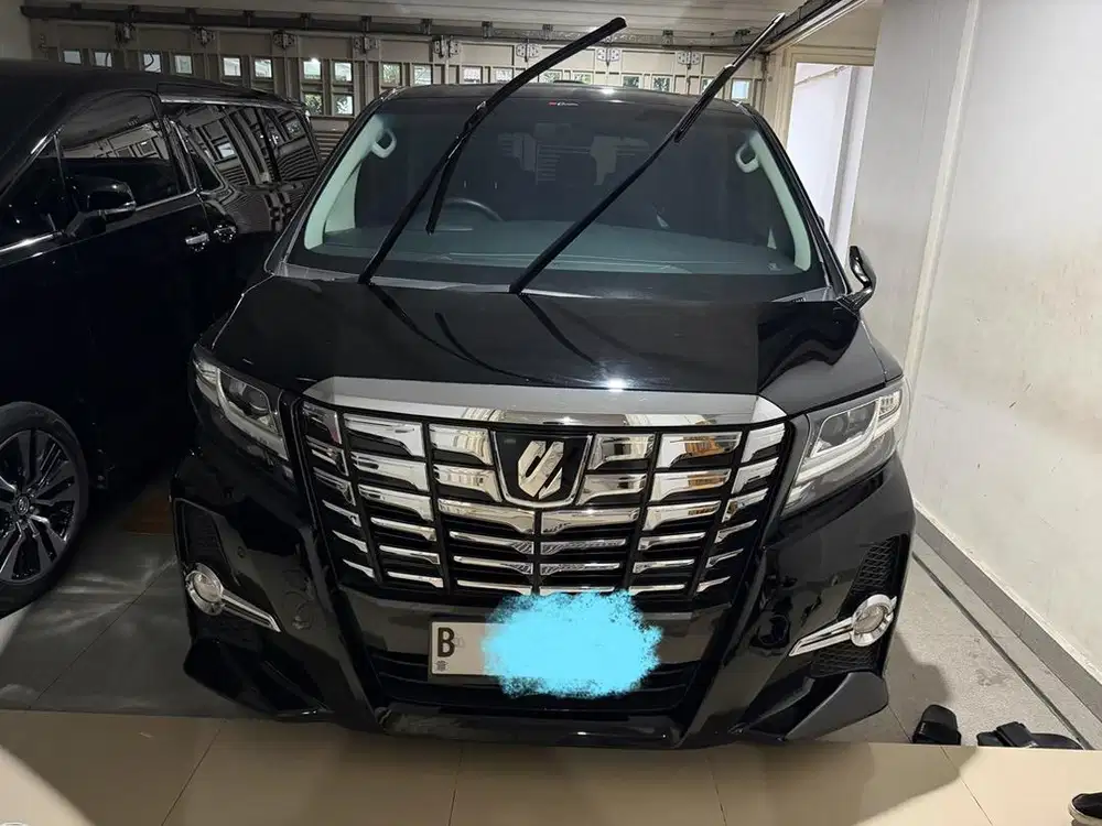 Toyota Alphard S CBU 2015 Hitam Transformer