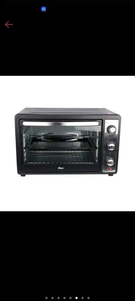 Oven Kris 48 Liter second like new (nego tipis)