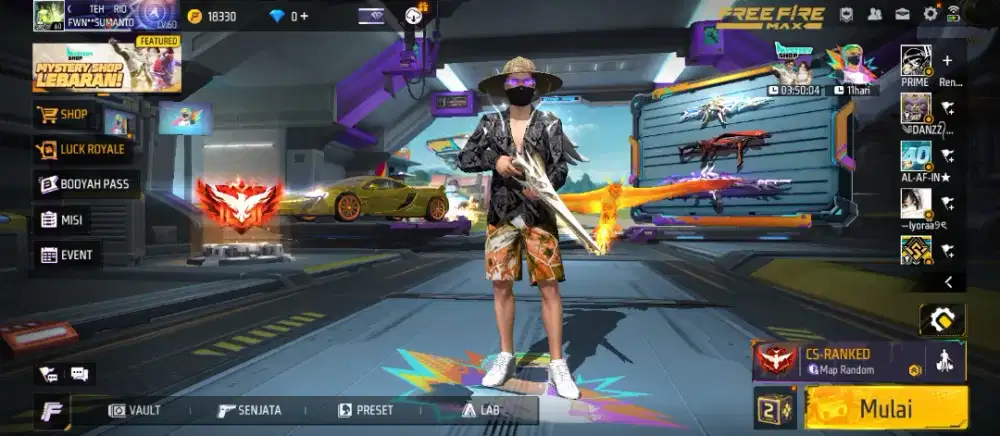 Akun ff murah aman terpercaya