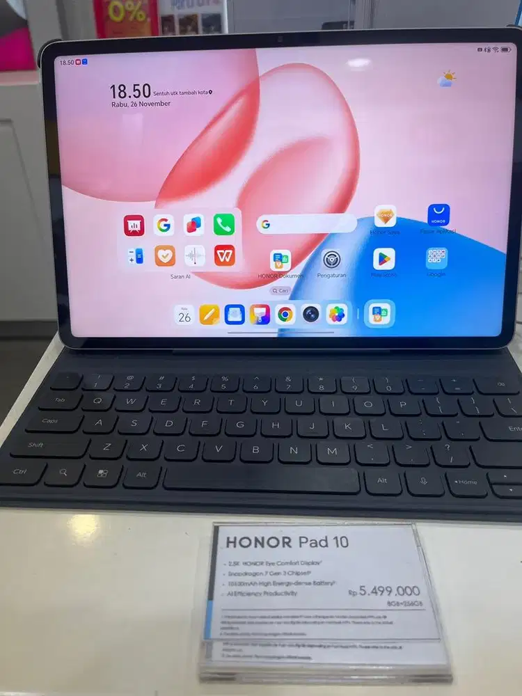 HONOR PAD 10 8/256gb