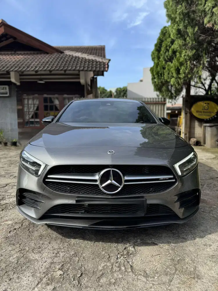 Mercy A35 AMG 2.0L AT 2022 Super Low KM 5Ribu Gray Istimewa