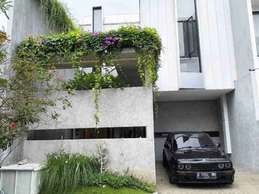 Rumah Bagus Estetik modern Full Furnished Di Kranggan Cibubur Bekasi