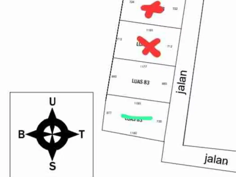 Tanah Kapling di Monang Maning