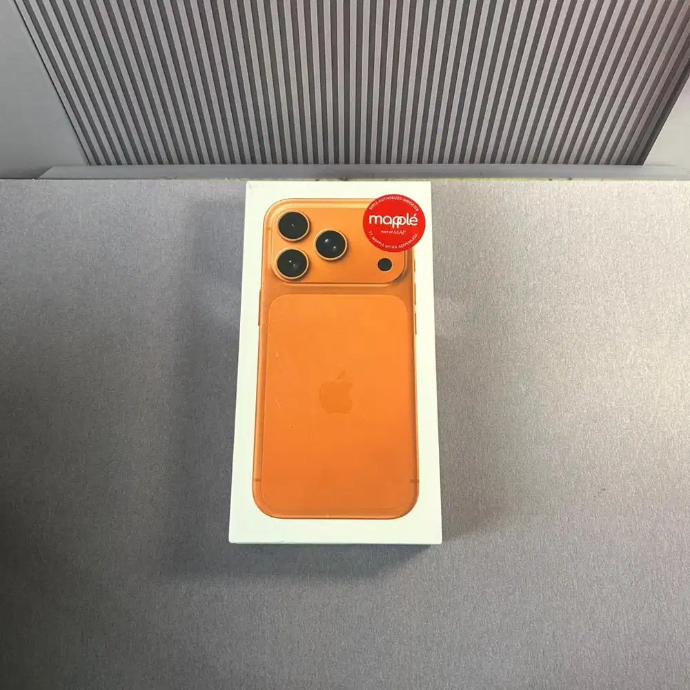 iPhone 17 Pro 256gb Resmi iBox BNIB/SEGEL - orange