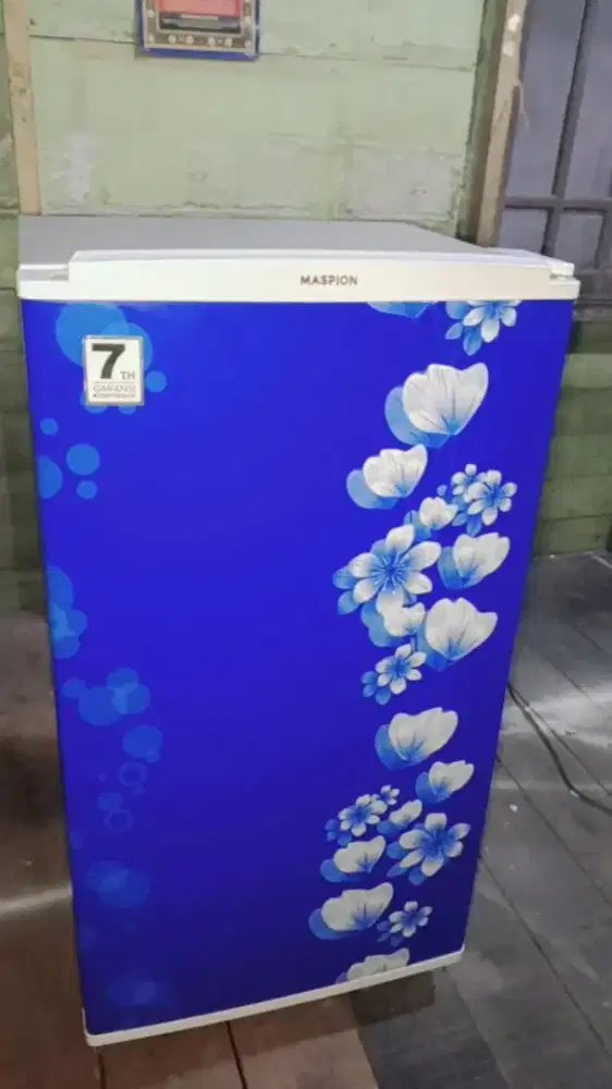 Kulkas 1pintu Maspion siap pakai,no minus.