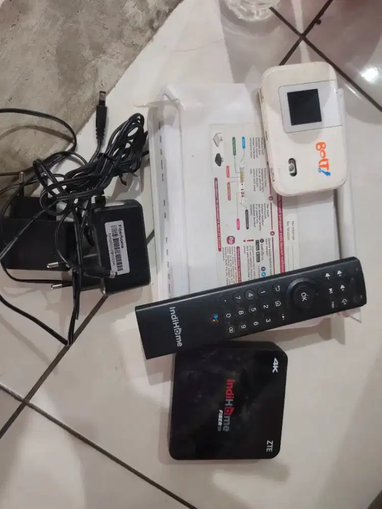 Wifi dan stb bekas lengkap semua