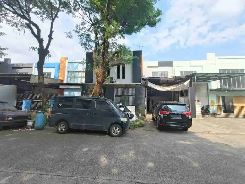 Gudang taman tekno siap pakai 12x43 termurah di bsd