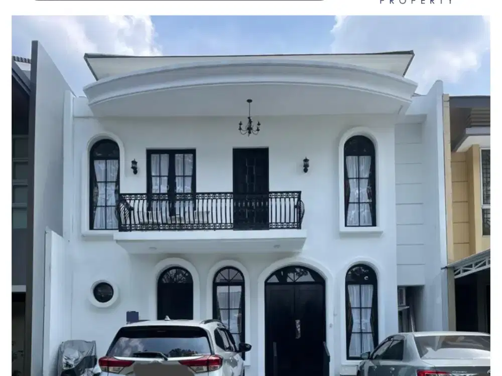 RUMAH LUAS BERGAYA CLASSY DI BSD!! SIAP HUNI LANGSUNG NIKMATI KENYAMANAN