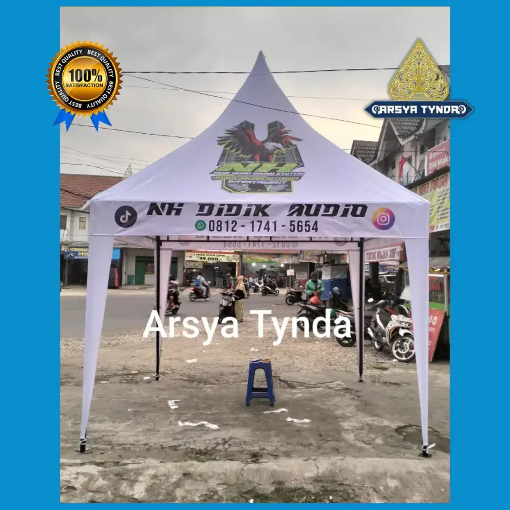 TENDA KRUCUT BRANDING