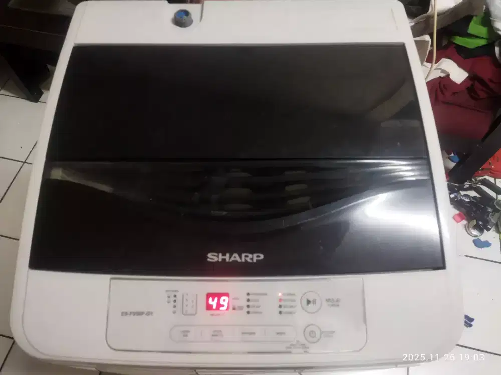 mesin cuci sharp type ES-F950P-GY