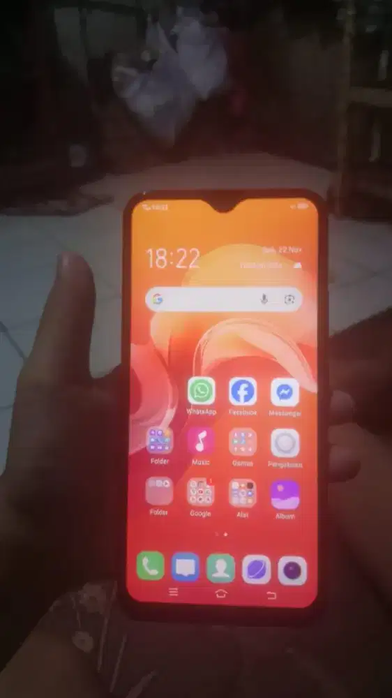 Vivo y12 ram 4/64 hp batangan