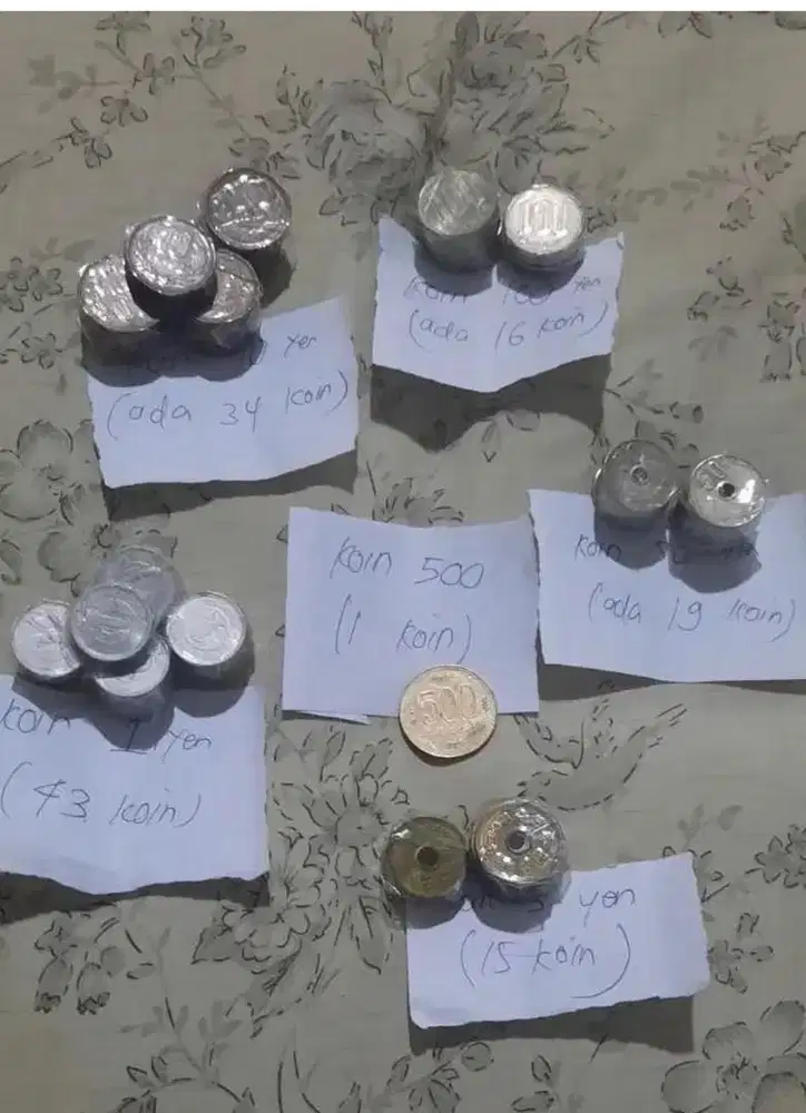 Koin singapore dan koin jepang