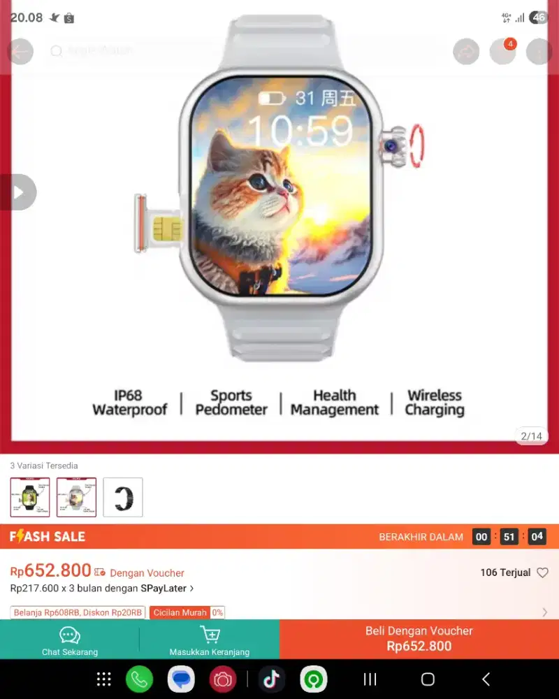Di jual smart watch