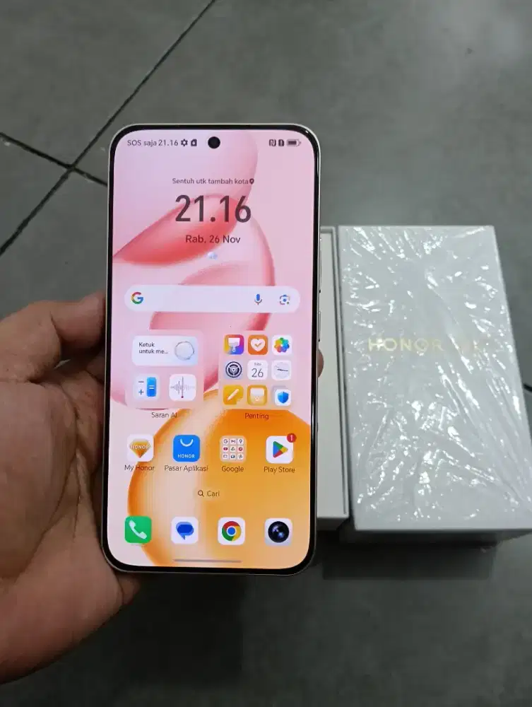 Honor 400 5g ram 12/512gb fullset ori