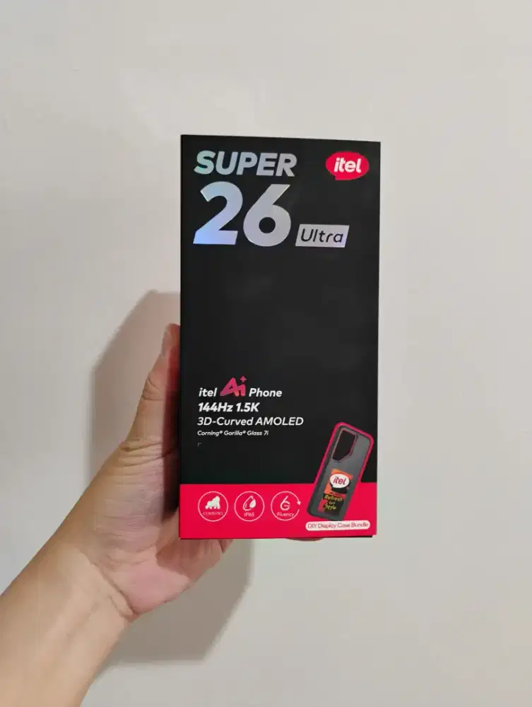 [BARU] iTel Super S26 Ultra 8/256, SEGEL Garansi Resmi, Bisa COD