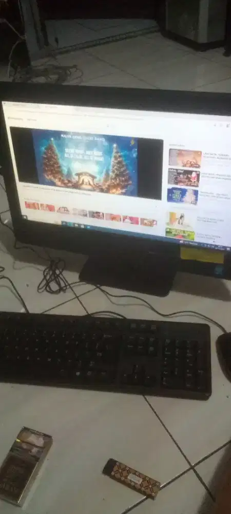 Jual PC AIO DELL D3030 , keyboard,mouse merek dell