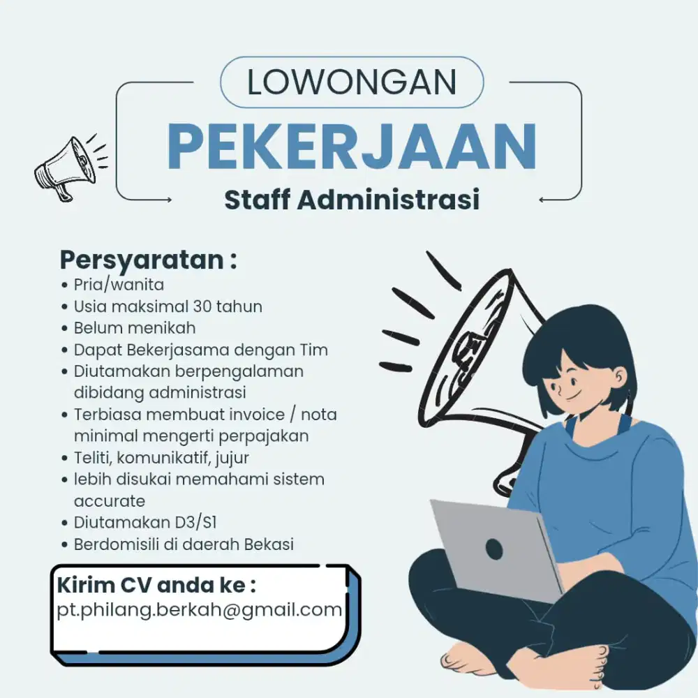 Cari admin untuk di kantor