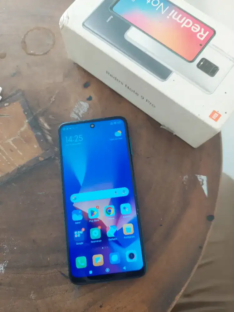 Redmi note 9 pro 6/64 nfc snapdragon 720G lengkap termurah