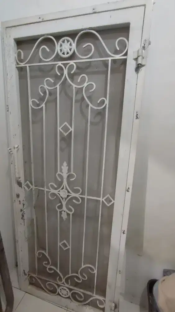 Jual tralis pintu ukuran 200cm X 87cm