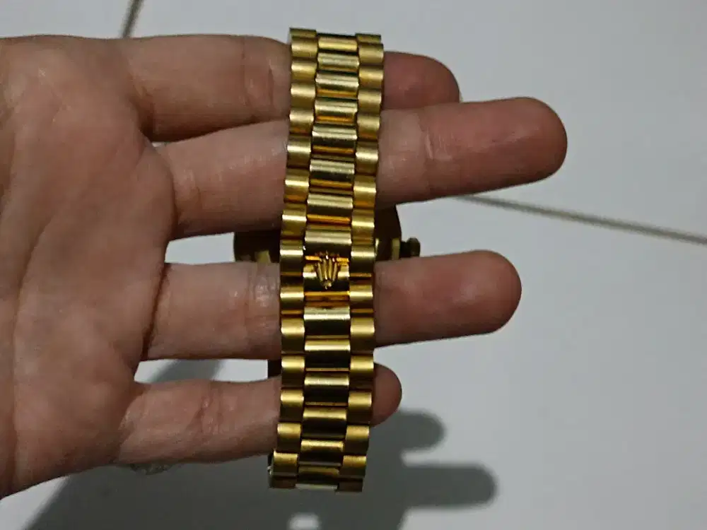 Jam Tangan Rolex Gold Automatic