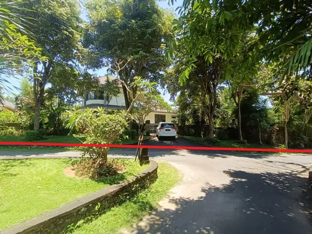 Hitung Harga Tanah Saja! Vila di Taman Mumbul, Nusa Dua, One Gated, Security 24 Jam