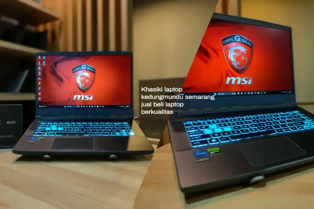 Msi Thin 15 i5 gen 13 Rtx garansi 2027