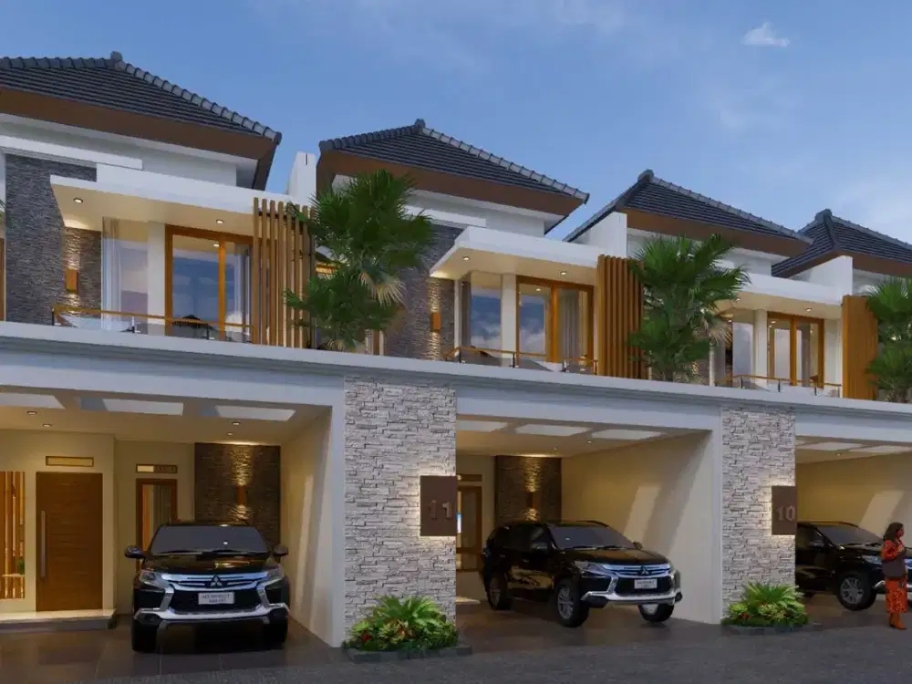 2 lantai bisa KPR bank syariah di Deket pemda