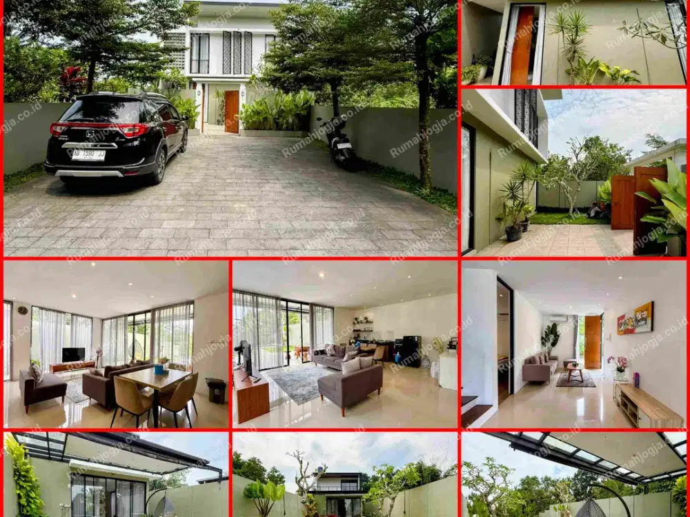 Rumah villa sangat nyaman dan asri jalan kaliurang pakem