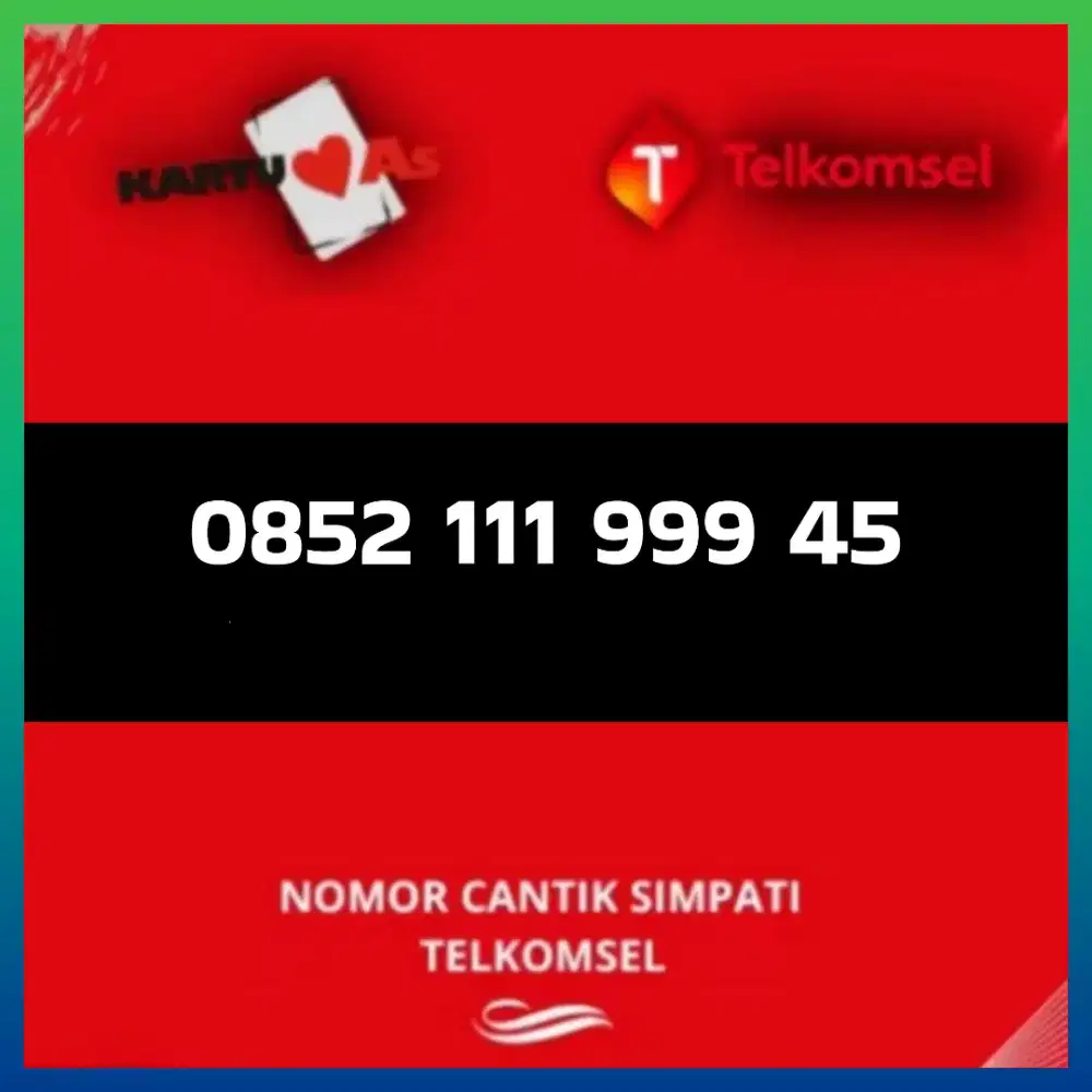 Nomor Cantik  Telkomsel super kartu as