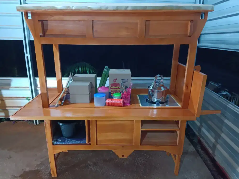 Gerobak Angkringan jg Melayani Pesanan Grobak Bakso Mie Bubur Sate dlL