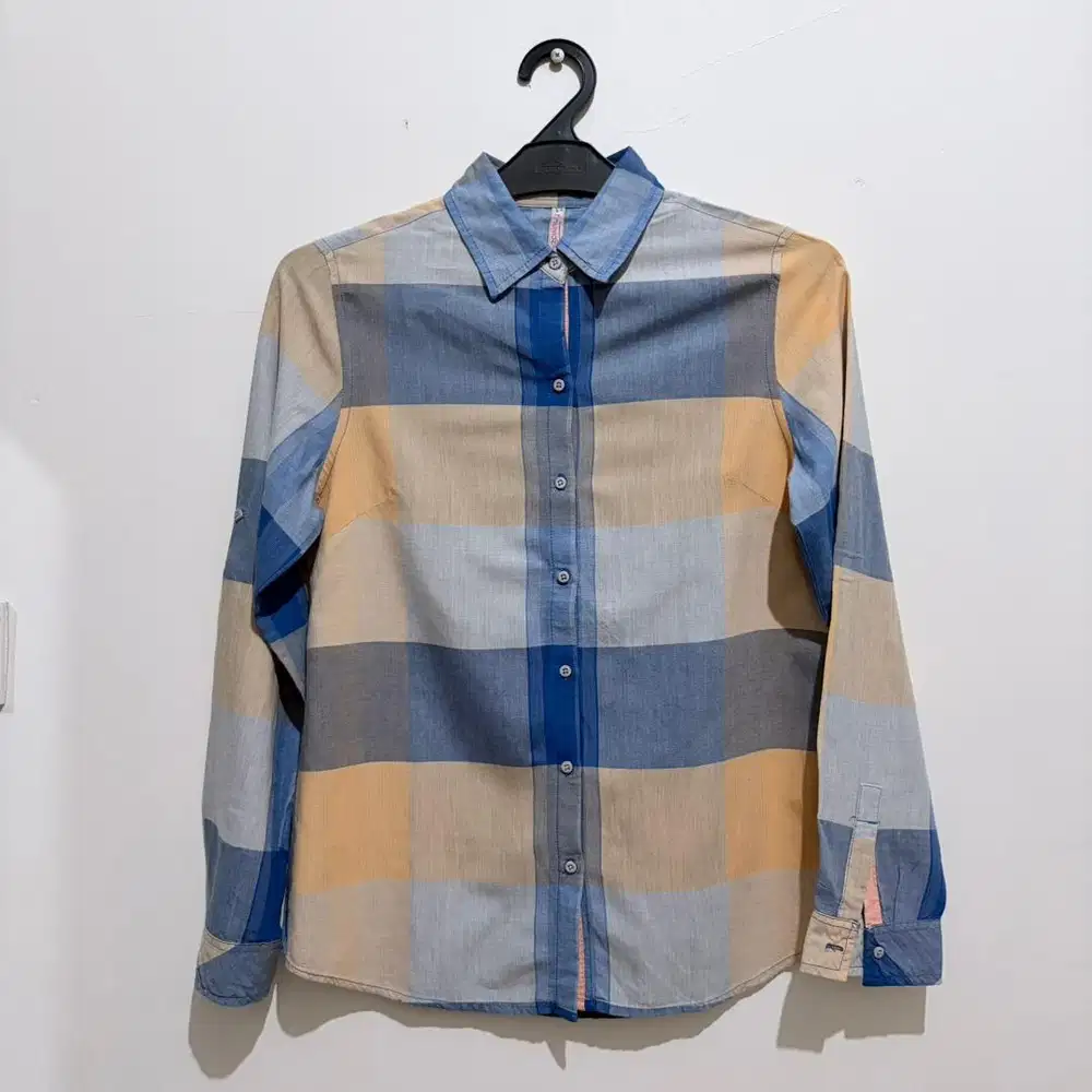 Cardinal - Kemeja Kotak Kotak Lengan Panjang